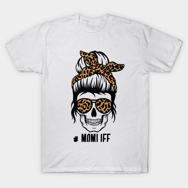 Mom Skull T-Shirt by Satic